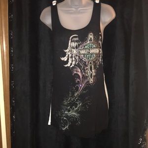 Harley-Davidson Twist Back Tank Top